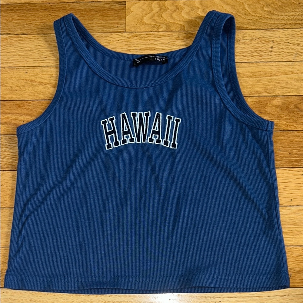 Blue Hawaii Tank Top